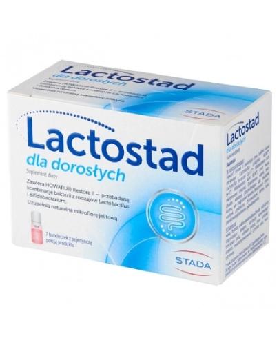 LACTOSTAD Dla dorosłych - 7 amp. x 7 ml - Apteka internetowa Melissa
