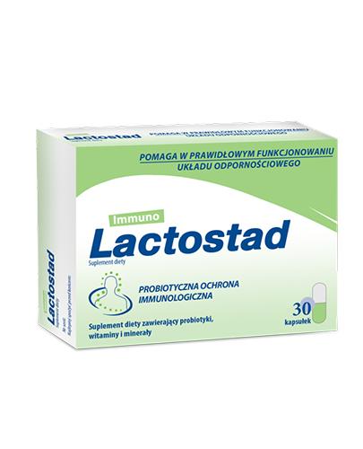  LACTOSTAD IMMUNO - 30 kaps. Probiotyk na odporność - cena, opinie, wskazania - Apteka internetowa Melissa  