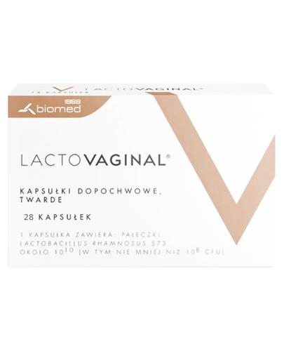 LACTOVAGINAL Kapsułki dopochwowe - 28 kaps. dop. - Apteka internetowa Melissa