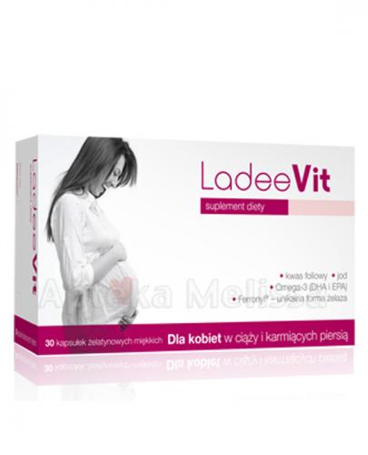  LADEE VIT - 30 kaps. - witaminy dla kobiet w ciąży i karmiących - cena, opinie, wskazania - Apteka internetowa Melissa  