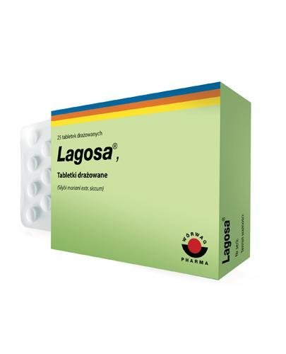  LAGOSA 150 mg, 25 draż. na wątrobę. - Apteka internetowa Melissa  