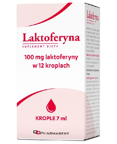 Laktoferyna, krople doustne, 7 ml