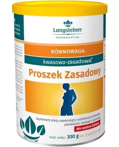  LANGSTEINER - preparat na równowagę kwasowo-zasadową - 300 g - cena, opinie, dawkowanie - Apteka internetowa Melissa  