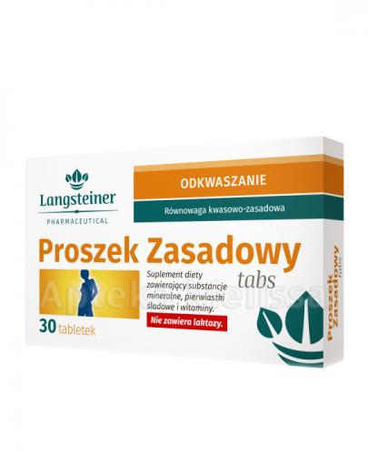  LANGSTEINER Proszek zasadowy tabs, 30 tabletek - Apteka internetowa Melissa  