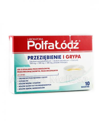 POLFA ŁÓDŹ Przeziębienie i Grypa - 10 sasz. - Apteka internetowa Melissa