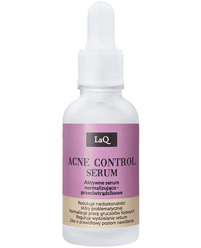  LaQ Acne Control Serum normalizująco-przeciwtrądzikowe, 30 ml, cena, opinie, właściwości  - Apteka internetowa Melissa  