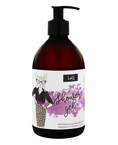  LaQ Żel pod prysznic  - magnolia i różowy pieprz, 500 ml, cena, opinie, stosowanie - Apteka internetowa Melissa  