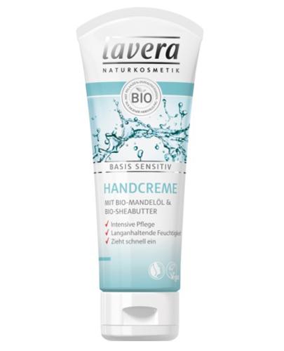 LAVERA Krem do rąk z bio-migdałami i masłem shea - 75 ml Do pielęgnacji dłoni. - Apteka internetowa Melissa