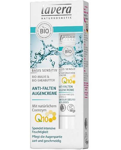 Lavera Naturkosmetik Bio Krem pod oczy z koenzymem Q10 Z bio-malwą i bio-masłem shea - 15 ml - cena, opinie, stosowanie - Apteka internetowa Melissa