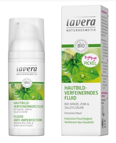 Lavera Naturkosmetik Bio Lekki fluid do cery tłustej i zanieczyszczonej z wyciągiem z bio-mięty i bio-łopianu - 50 ml - cena, opinie, skład - Apteka internetowa Melissa
