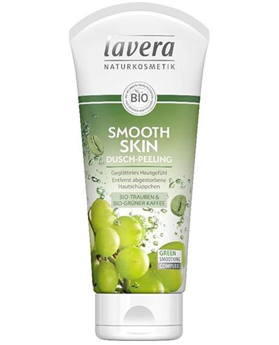  Lavera Naturkosmetik Bio Smooth Skin Wygładzający peeling pod prysznic z upraw ekologicznych Winogrona i zielonej kawy - 200 ml - cena, opinie, skład - Apteka internetowa Melissa  