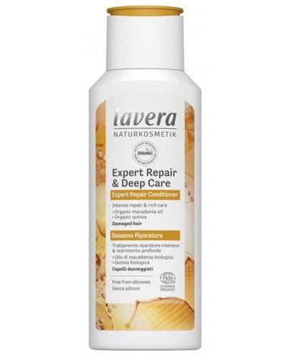  Lavera Naturkosmetik Organic Expert Repair & Deep Care Odżywka do włosów zniszczonych Bio-olej z orzechów makadamia i bio-quinoa - 200 ml  - cena, opinie, właściwości - Apteka internetowa Melissa  