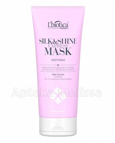 LBIOTICA SILK&SHINE Intensywnie regenerująca odżywka - 200 ml - Apteka internetowa Melissa
