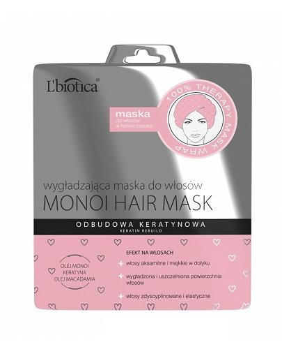  L'BIOTICA MONOI HAIR MASK Wygładzająca maska do włosów, 1 sztuka - Apteka internetowa Melissa  
