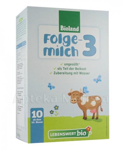 LEBENSWERT BIO Mleko 3 dla niemowląt od 10 m-ca - 475 g - Apteka internetowa Melissa