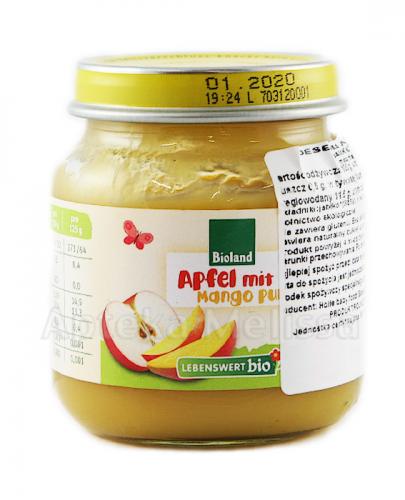 LEBENSWERT BIO Deser dla niemowląt jabłko z mango - 125 g