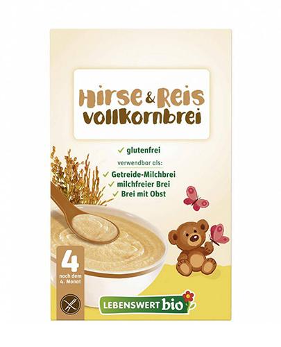 LEBENSWERT BIO Kaszka pełnoziarnista jaglana - 225 g