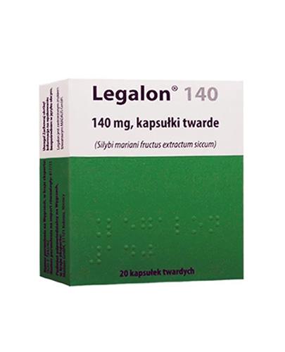 Legalon 140 twarde 0,14 g 20 kaps.   L12