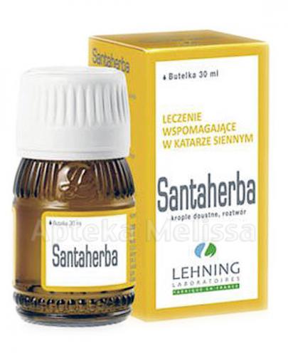 LEHNING SANTAHERBA Krople doustne - 30 ml - Apteka internetowa Melissa