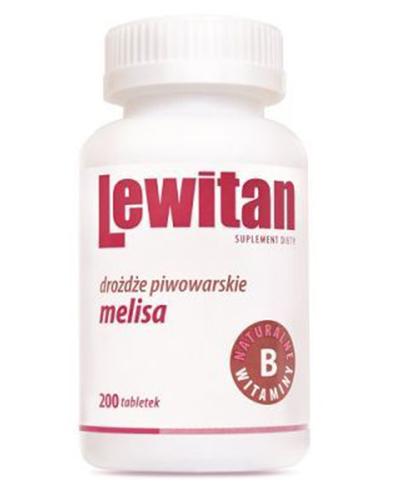 LEWITAN MOL Z melisą - 200 tabl. - Apteka internetowa Melissa