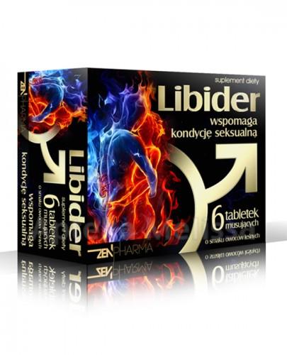 LIBIDER - 6 tabl. - Apteka internetowa Melissa