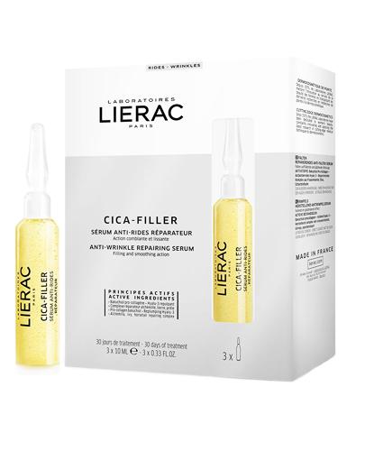  LIERAC CICA - FILLER  przeciwzmarszczkowe serum - 3 x 10 ml - cena, stosowanie, opinie  - Apteka internetowa Melissa  