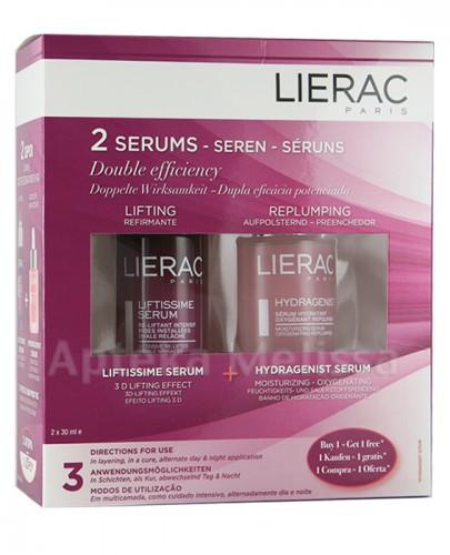 LIERAC LIFTISSIME SERUM Intensywne serum reliftingujące - 30 ml + LIERAC HYDRAGENIST Nawilżające serum - 30 ml - Apteka internetowa Melissa