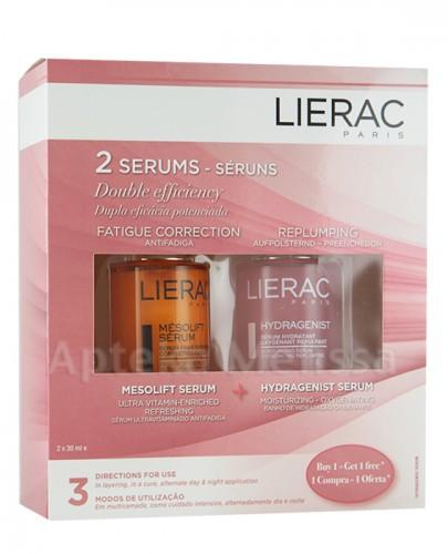 LIERAC MESOLIFT Serum - 30 ml + LIERAC HYDRAGENIST Nawilżające serum - 30 ml - Apteka internetowa Melissa