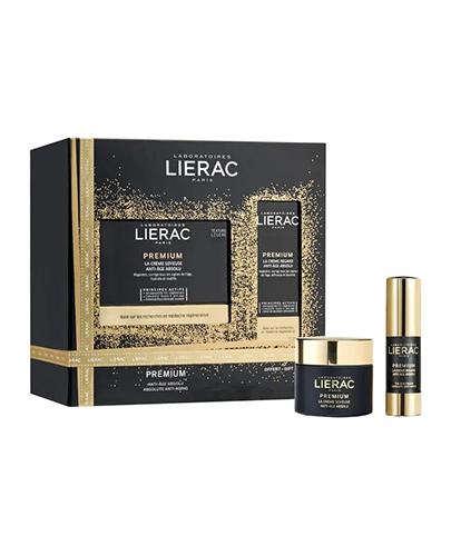 LIERAC PREMIUM ZESTAW Jedwabisty krem do twarzy + Krem pod oczy - 50 ml + 15 ml - Apteka internetowa Melissa