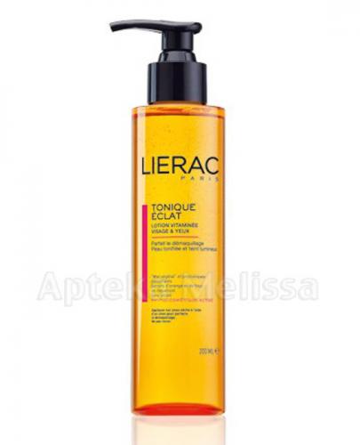 LIERAC TONIQUE ECLAT Rozświetlający tonik witaminowy (twarz i oczy) - 200 ml - Apteka internetowa Melissa