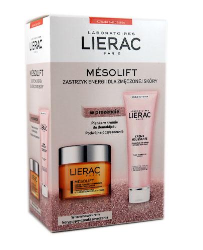 LIERAC Zestaw MESOLIFT Witaminowy krem do twarzy + Pianka w kremie do demakijażu - 50 ml + 150 ml - Apteka internetowa Melissa