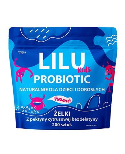  Lilu Kids Probiotic Żelki dla dzieci i dorosłych, 200 sztuk - Apteka internetowa Melissa  