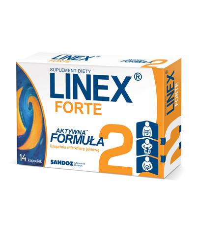  Linex Forte, kapsułki z probiotykiem, 14 sztuk - Apteka internetowa Melissa  