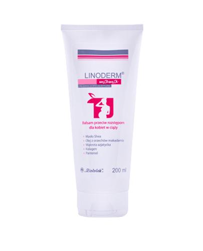 LINODERM MAMA Balsam przeciw rozstępom dla kobiet w ciąży - 200 ml - Apteka internetowa Melissa
