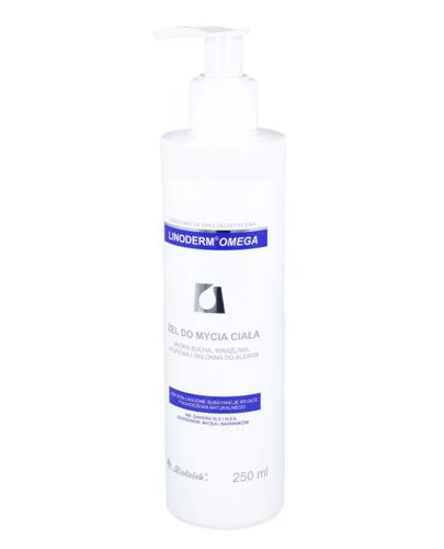 LINODERM OMEGA Żel do mycia ciała - 250 ml - Apteka internetowa Melissa