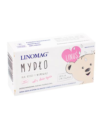  LINOMAG Mydło dla dzieci i niemowląt - 100 g - bezpieczna pielęgnacja od 1 dnia życia - cena, właściwości - Apteka internetowa Melissa  