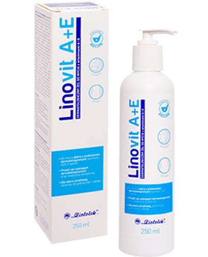  LINOVIT A+E Dermatologiczny żel do mycia z witaminami A i E - 250 ml - Apteka internetowa Melissa  