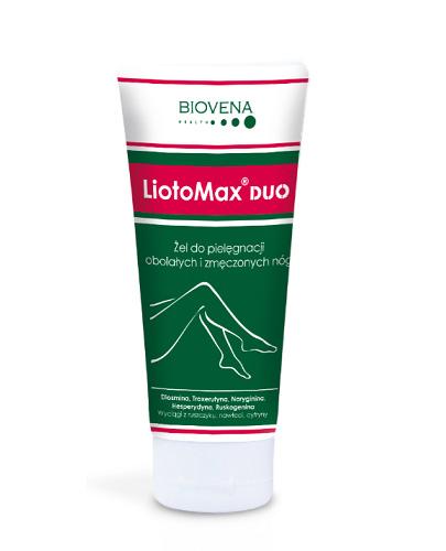  LiotoMax Duo Żel do pielęgnacji obolałych i zmęczonych nóg - 100 g - cena, opinie, właściwości  - Apteka internetowa Melissa  