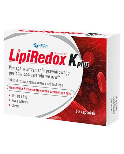  Lipiredox K plus, 30 kaps., cena, wskazania, opinie - Apteka internetowa Melissa  