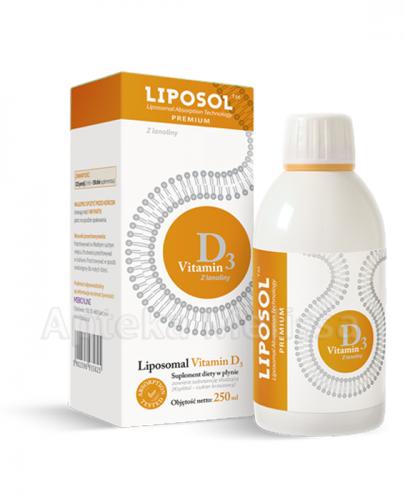  LIPOSOL Vitamin D3 z lanoliny - 250 ml - Apteka internetowa Melissa  