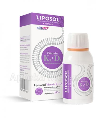  LIPOSOL Vitamin K2 + D3 - 100 ml - Apteka internetowa Melissa  