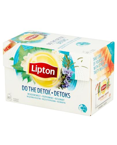  LIPTON DETOKS Herbatka ziołowa - 20 sasz. - Apteka internetowa Melissa  