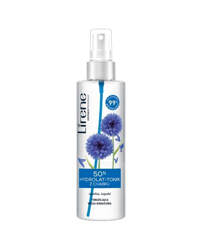  Lirene 50% Hydrolat-Tonik z chabru Tonizująca woda kwiatowa - 200 ml  - Apteka internetowa Melissa  