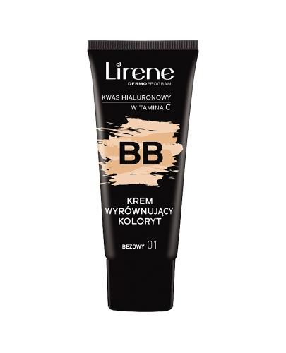 Lirene BB Krem wyrównujący koloryt Beżowy 01, 30 ml