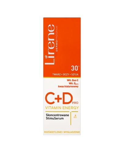  Lirene  C+D PRO Vitamin Energy Skoncentrowane StimuSerum - 30 ml - cena, opinie, właściwości  - Apteka internetowa Melissa  