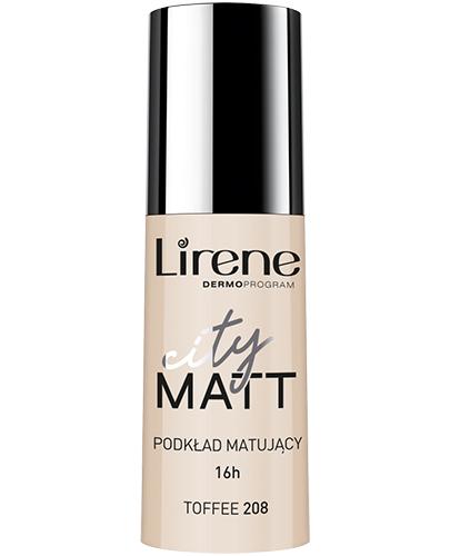 LIRENE CITY MATT Fluid matujący 208 toffee, 30 ml