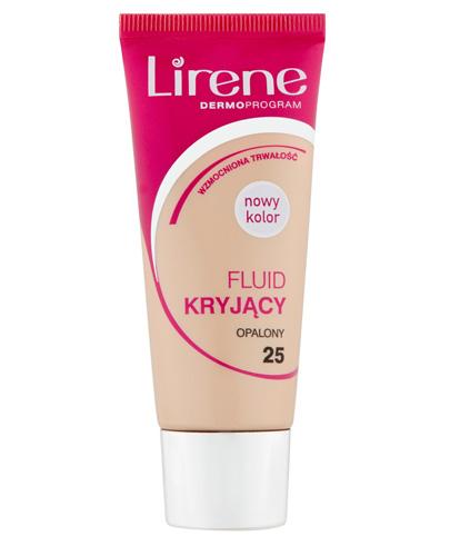 LIRENE Fluid kryjący 25 opalony - 30 ml - cena, opinie, właściwości 
