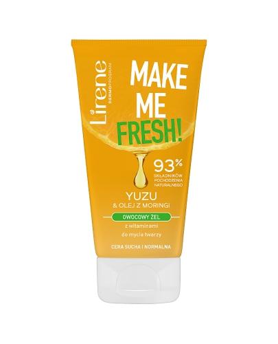  Lirene Make Me Fresh! Yuzu & Olej z moringi Owocowy żel - 150 ml - cena, opinie, właściwości  - Apteka internetowa Melissa  