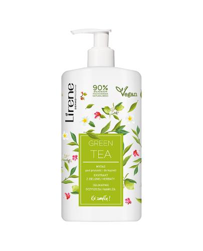 Lirene Mydło pod prysznic i do kąpieli Green Tea, 500 ml, cena, opinie, właściwości  - Apteka internetowa Melissa  
