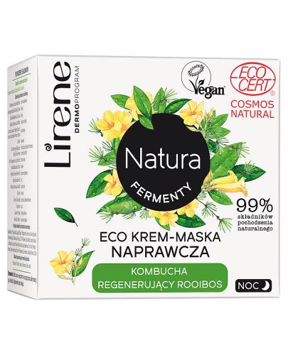 Lirene Natura Fermenty Eco Krem - maska naprawcza - 50 ml - cena, opinie, stosowanie - Apteka internetowa Melissa  